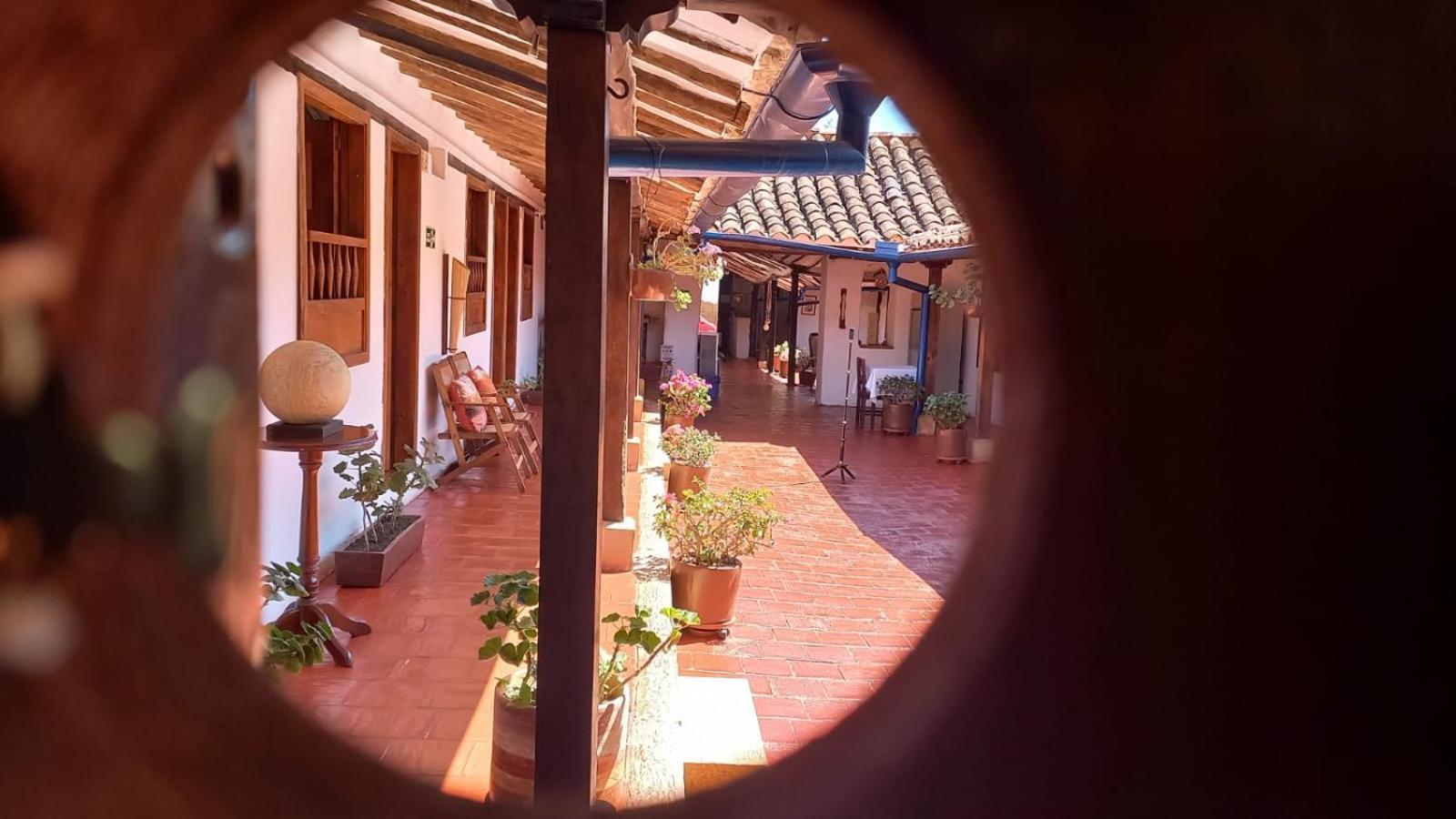 Hotel Casa Del Marquez De Bahichala Barichara Exterior foto