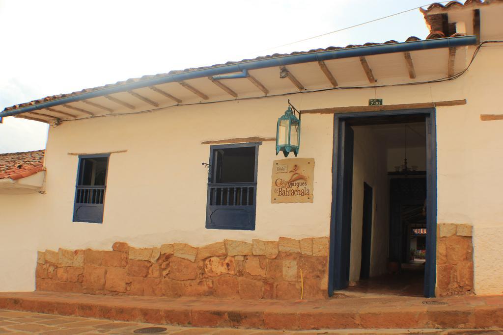 Hotel Casa Del Marquez De Bahichala Barichara Exterior foto
